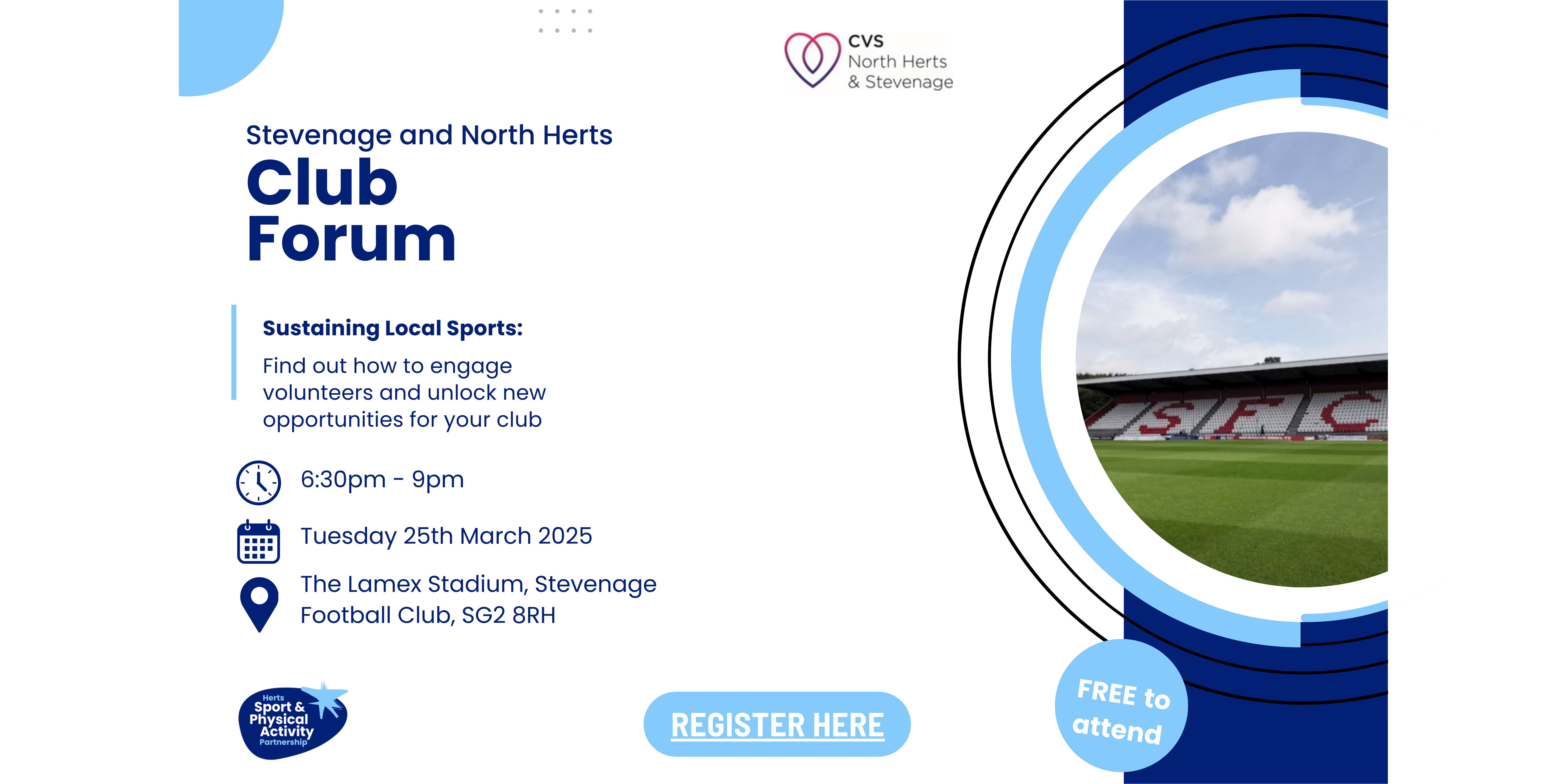 Stevenage and North Herts Club Forum