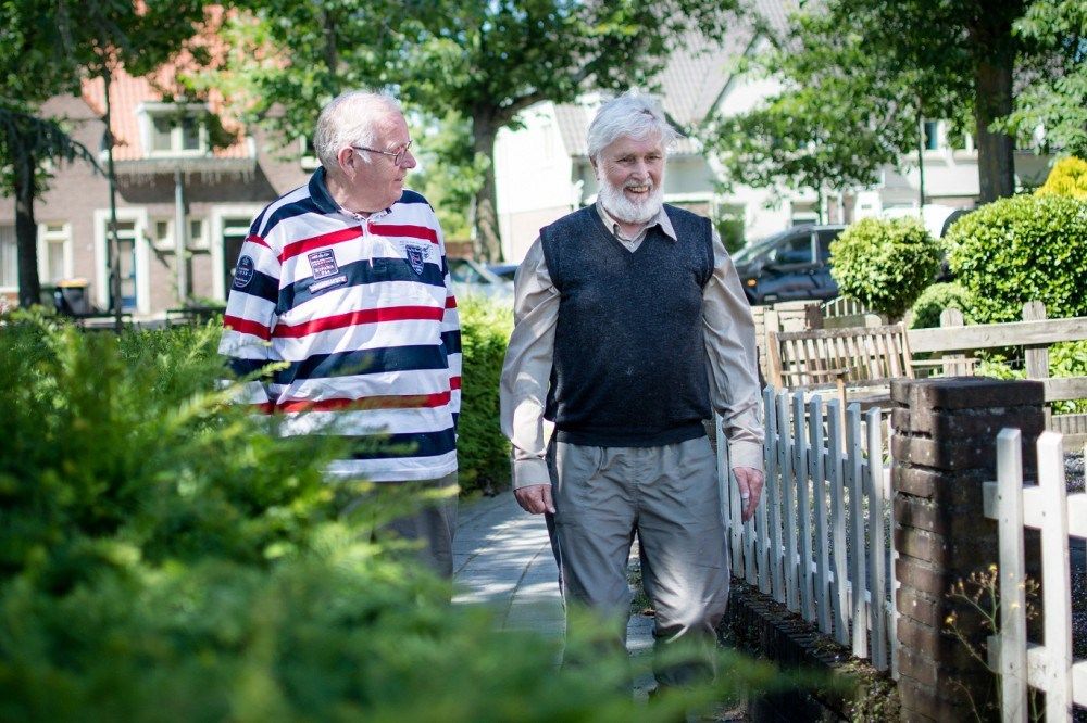 Thijs en Peter, vrijwilliger Niet Aangeboren Hersenletsel 