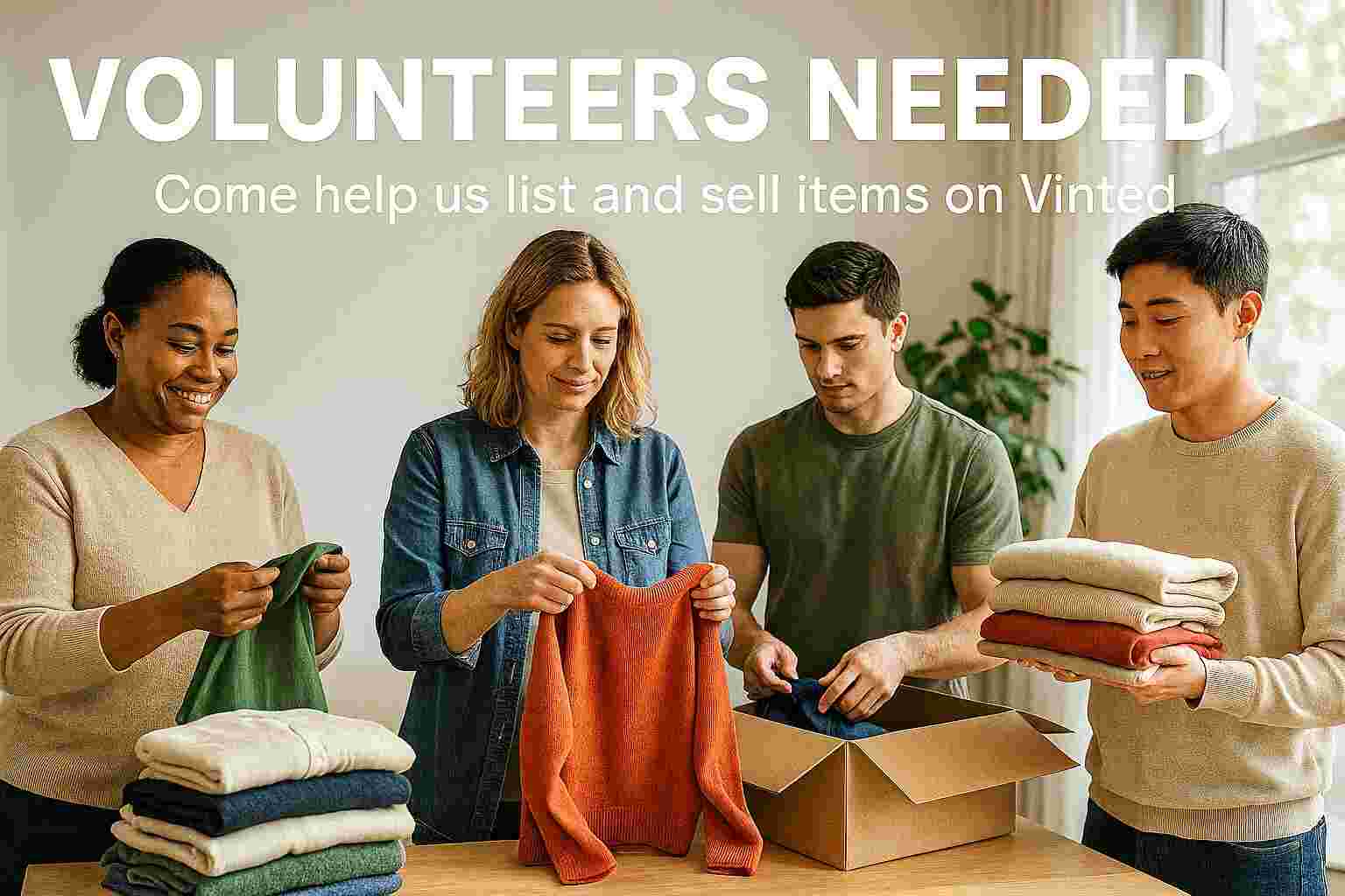 Vinted Volunteers Needed