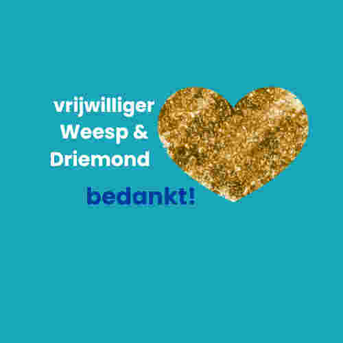 Weesp/Driemond bedankt vrijwilligersfeestje