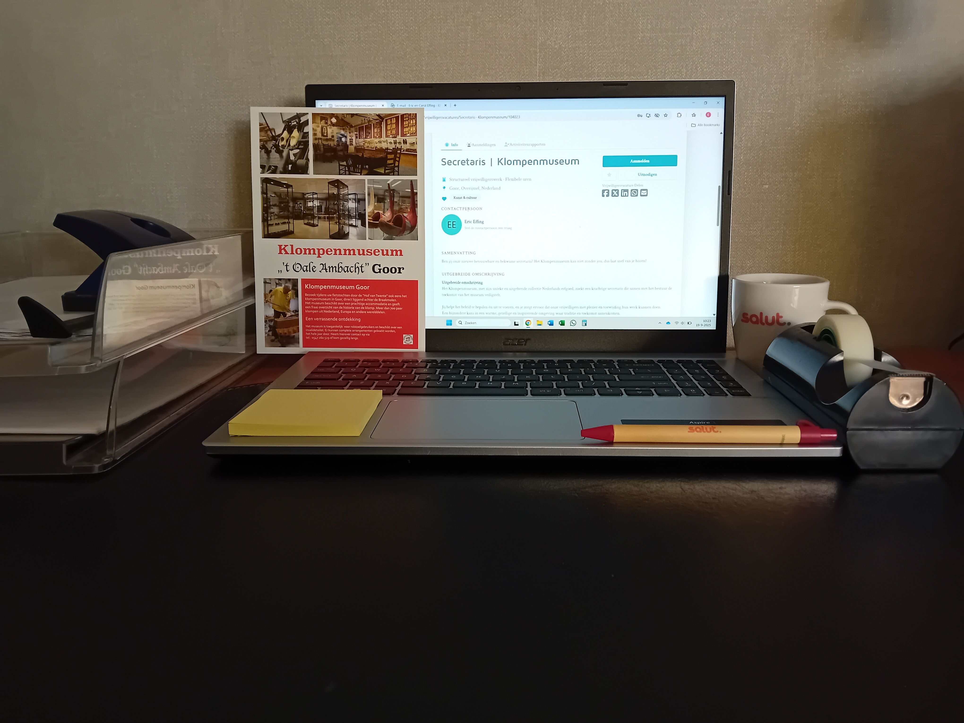 Secretaris | Klompenmuseum