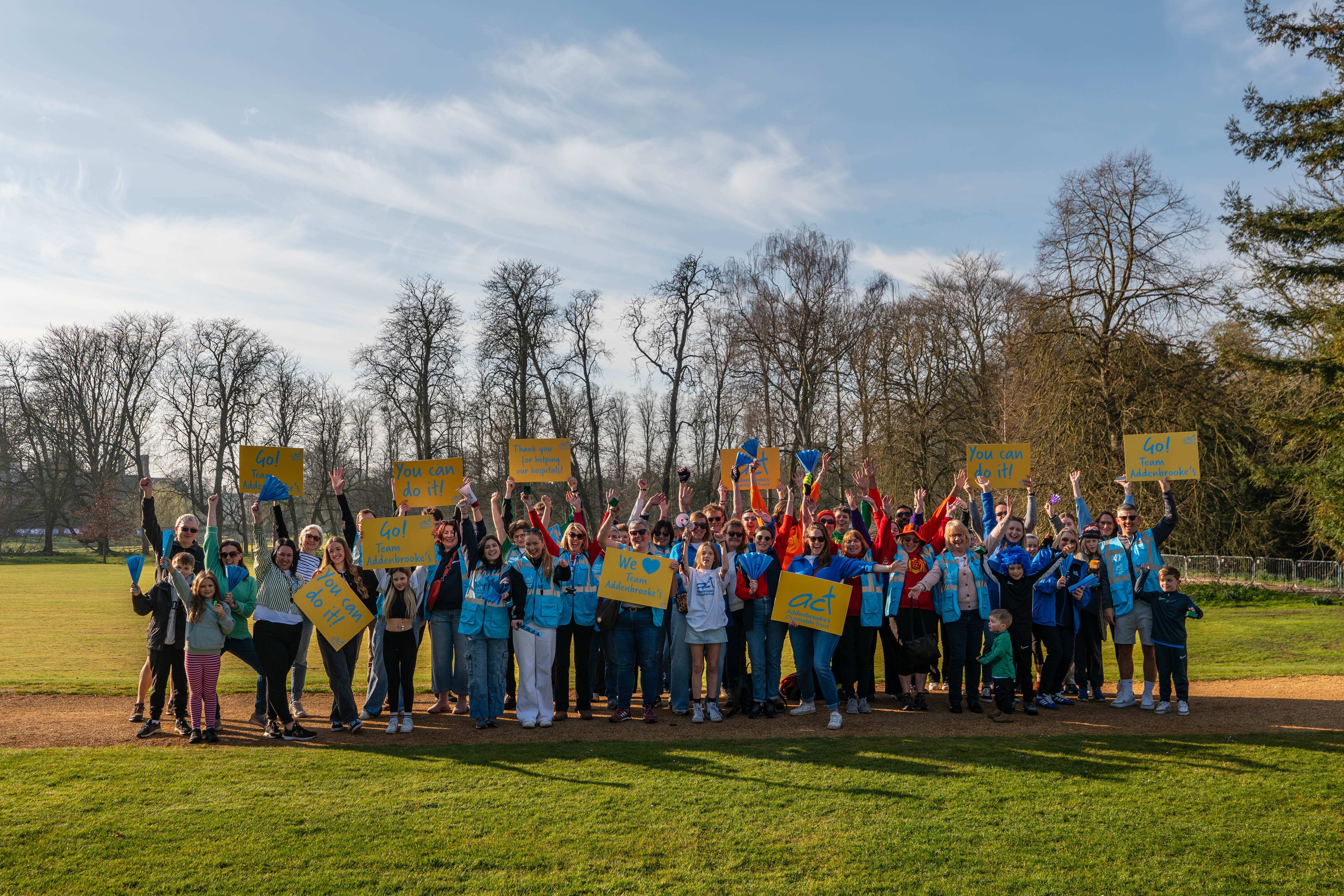 Join our Cambridge Half Marathon Cheer Points