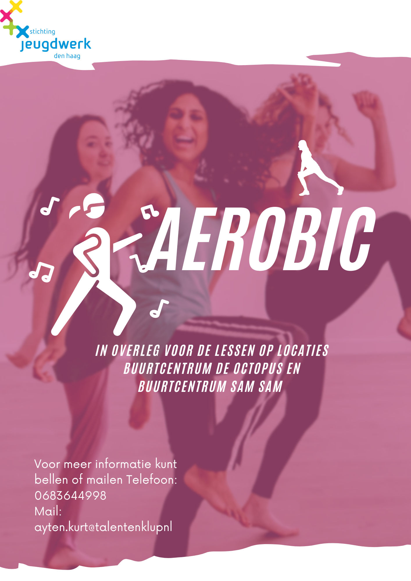 Vrijwilliger gezocht voor Aerobic-les