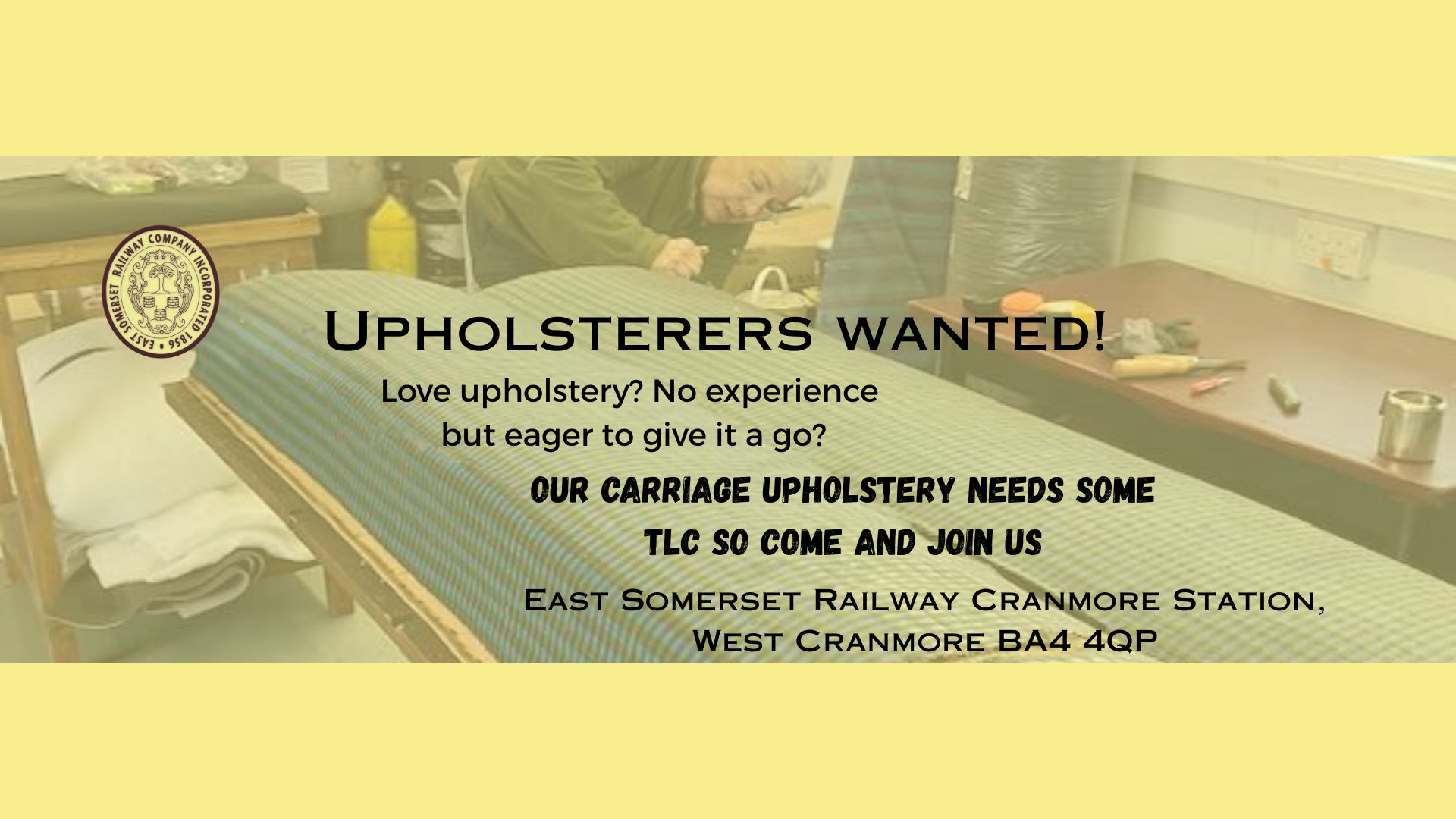 Upholsterers Wanted!