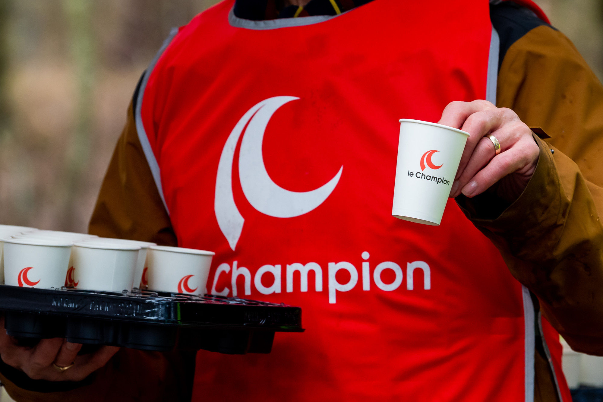 Cateringfietsers parcours Kika Hilversum City Run & Walk 12 april