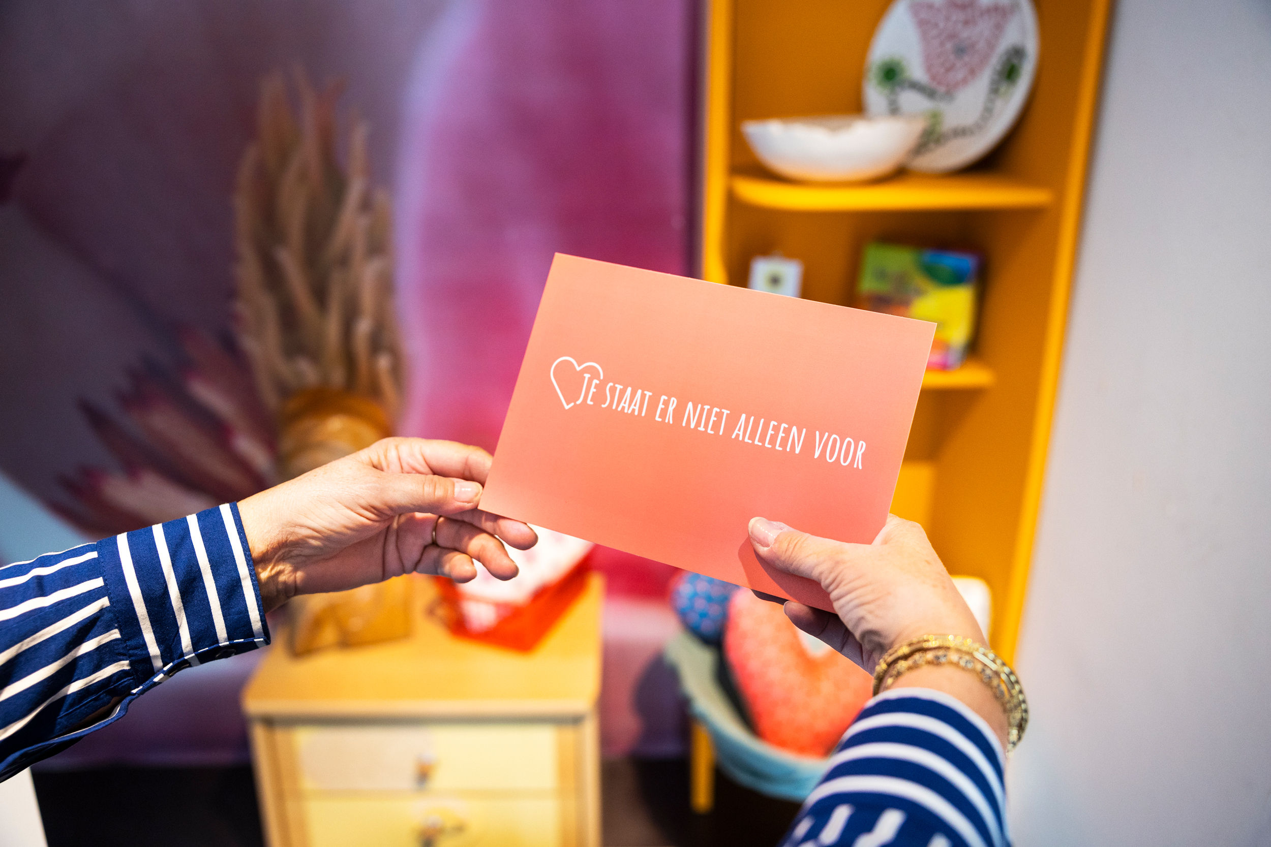 Promotievrijwilliger voor centrum voor leven met en na kanker