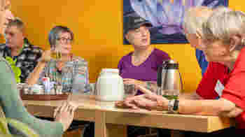 Luisterend oor voor mensen geraakt door kanker