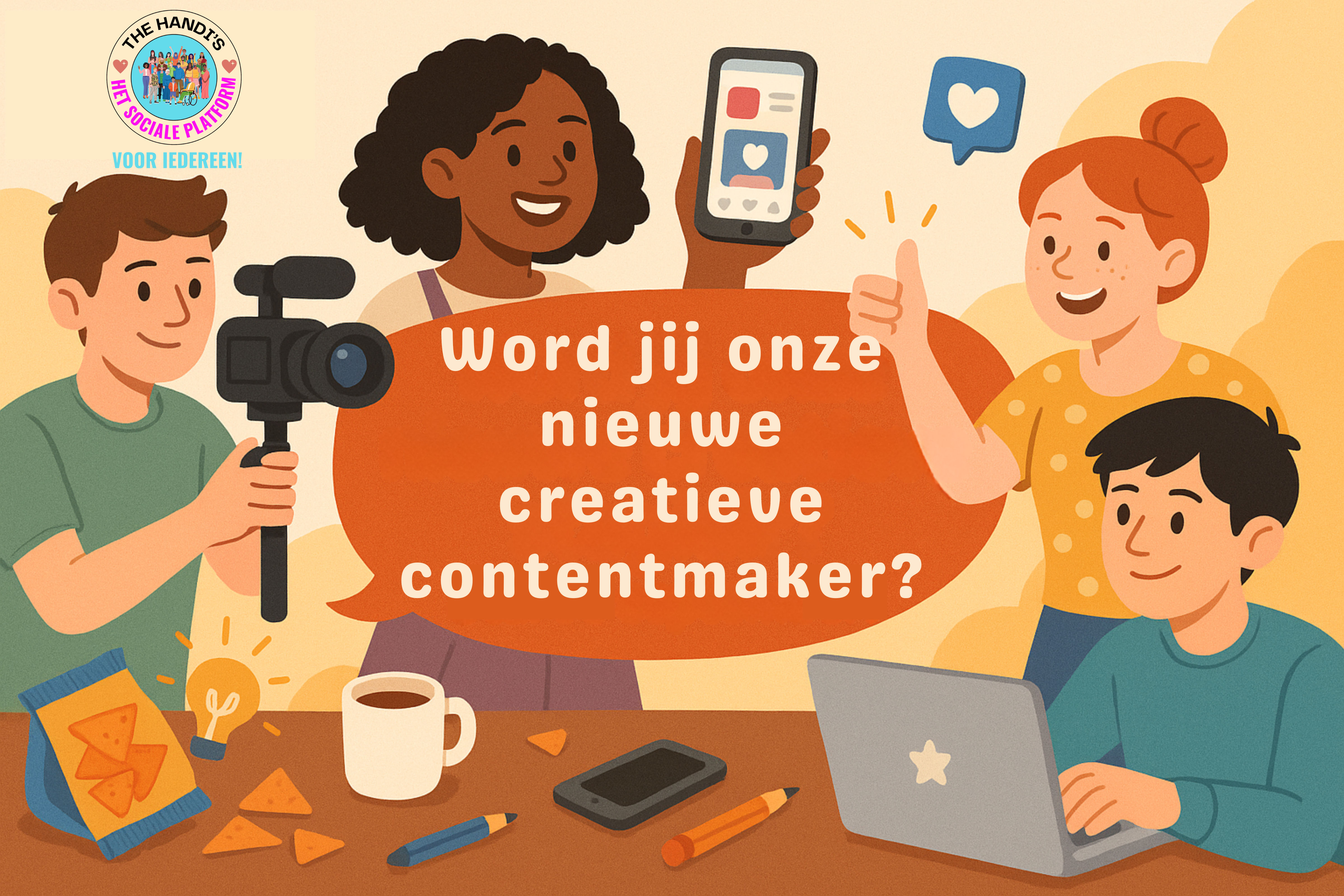 Wordt jij onze nieuwe creatieve  contentmaker?