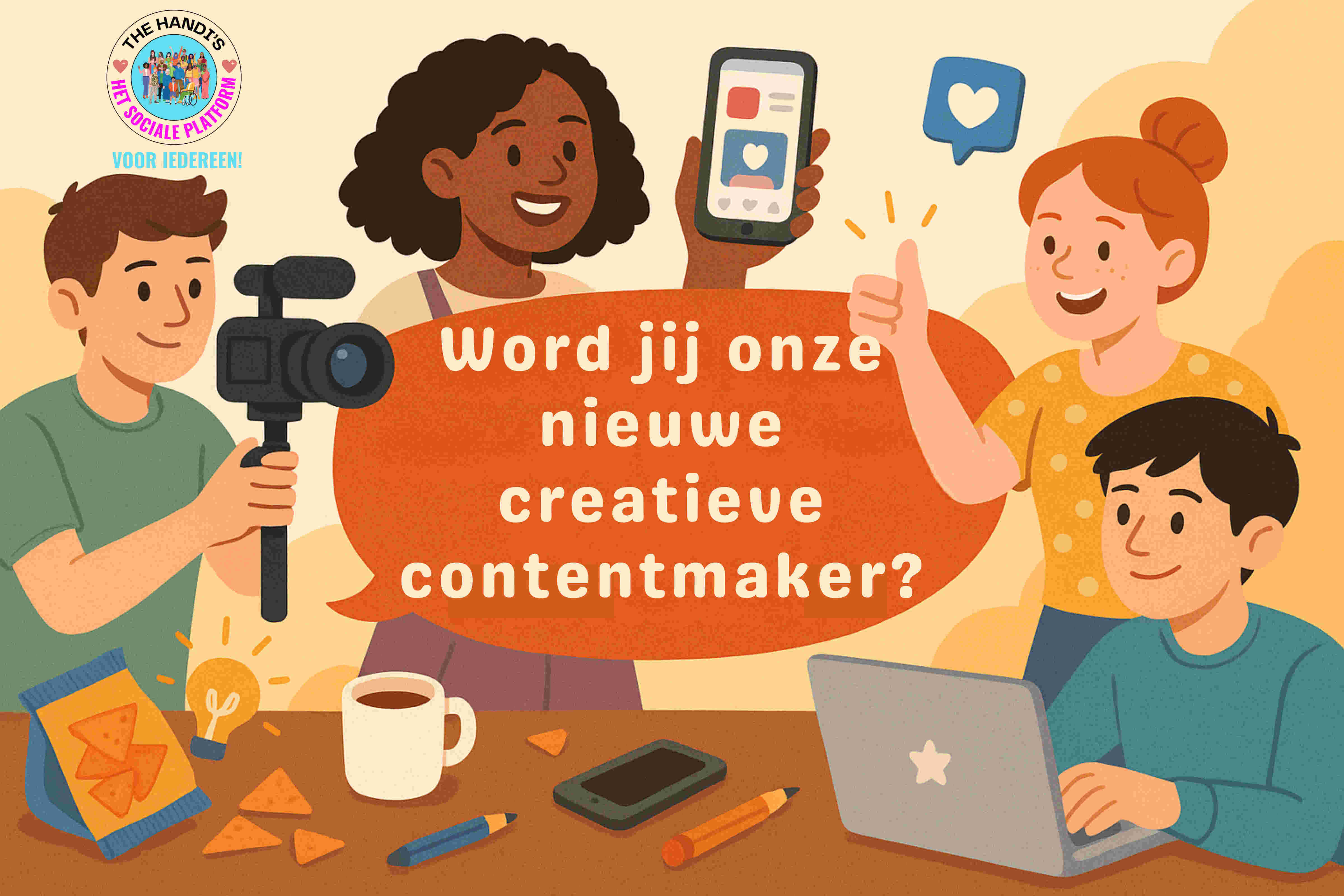 Wordt jij onze nieuwe creatieve contentmaker?
