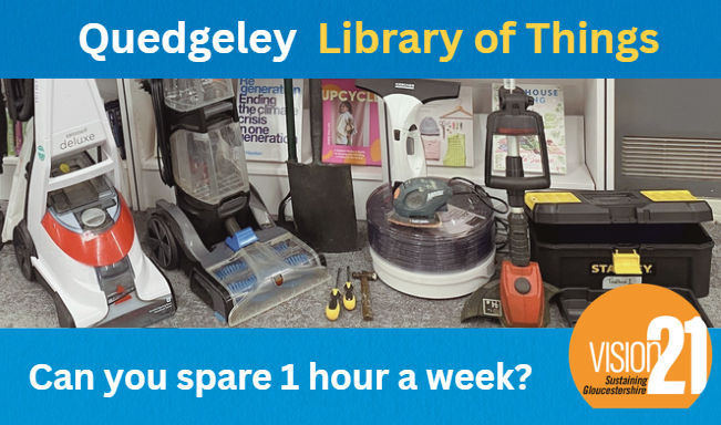 Library of Things Volunteer - Quedgeley
