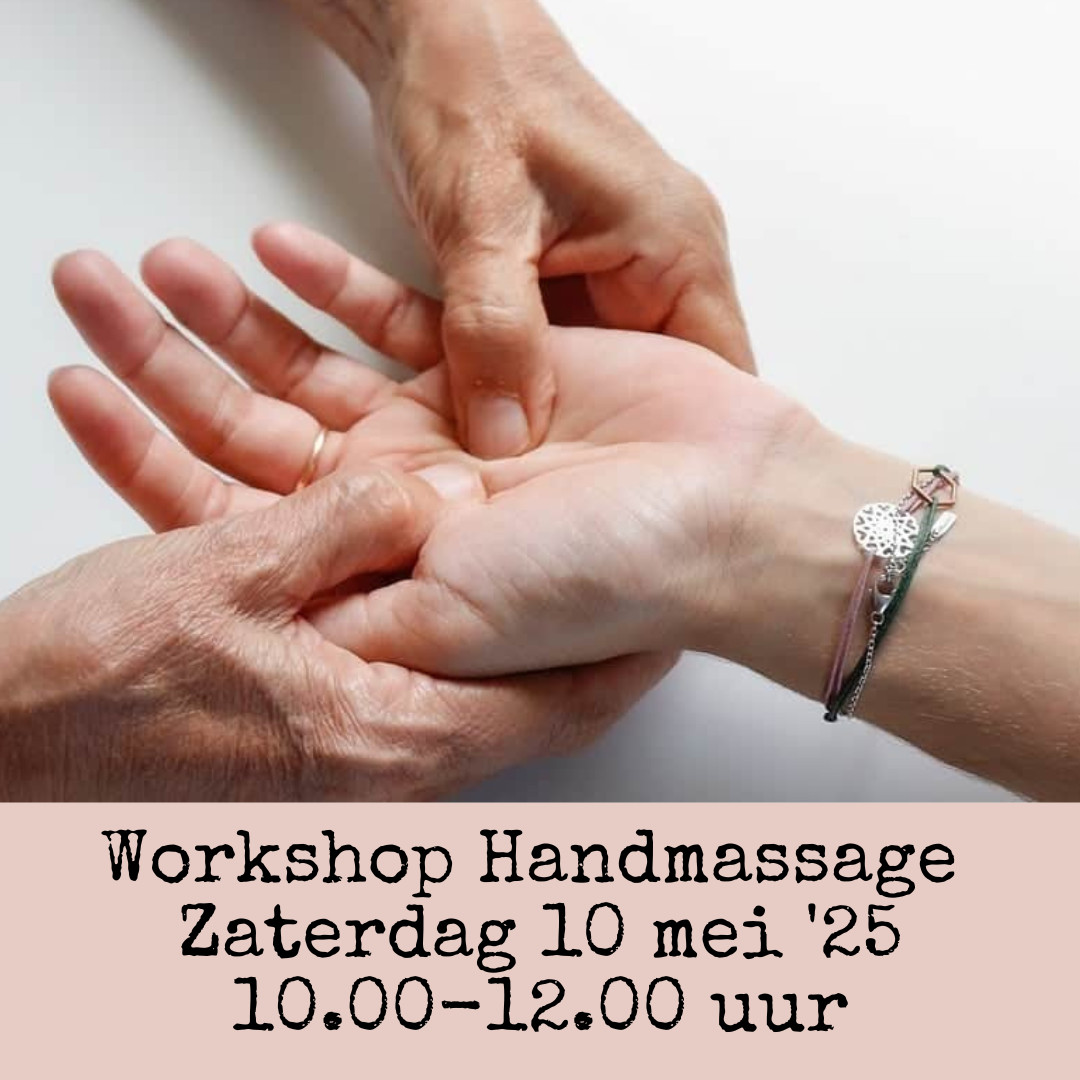 Workshop handmassage bij !Triggr in Ter Aar