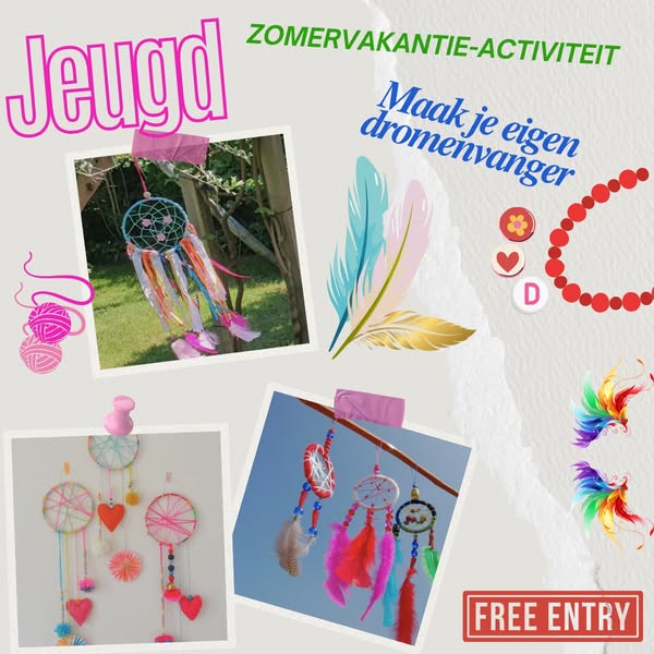 Workshop Dromenvanger (jeugd) gratis