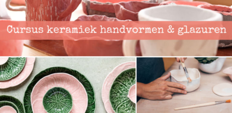 4-delige keramiekcursus handvormen en glazuren bij !Triggr in Ter Aar🏺🎨