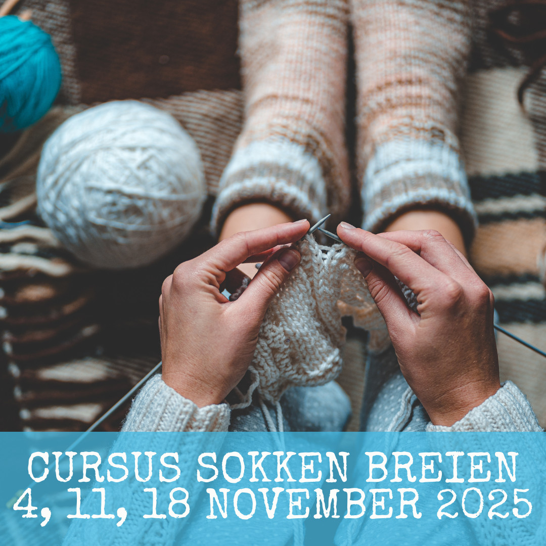 Workshop sokken breien bij !Triggr in Ter Aar