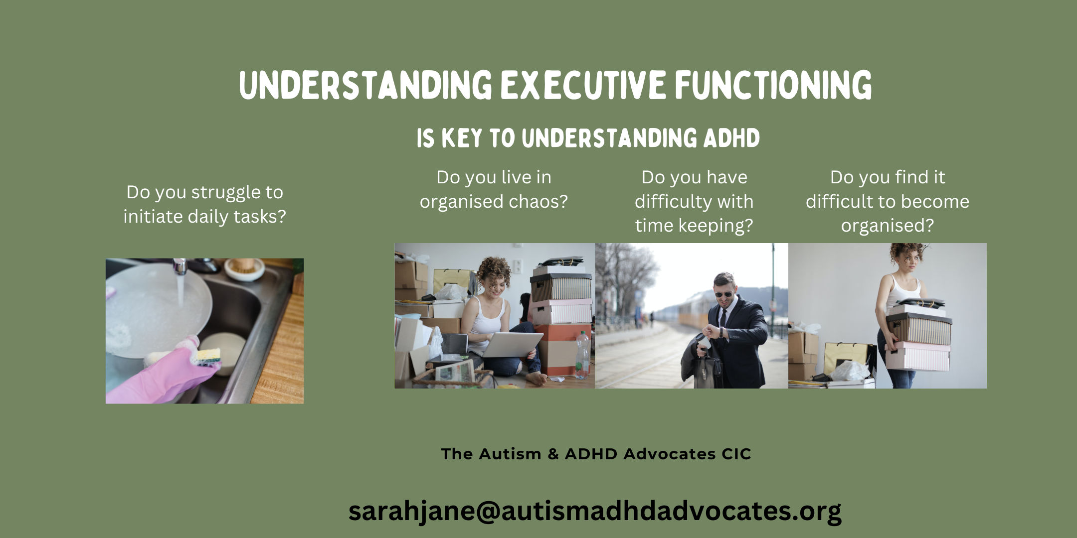 Executive Functioning Skills Workshop – Understanding Autism & ADHD - Part 1