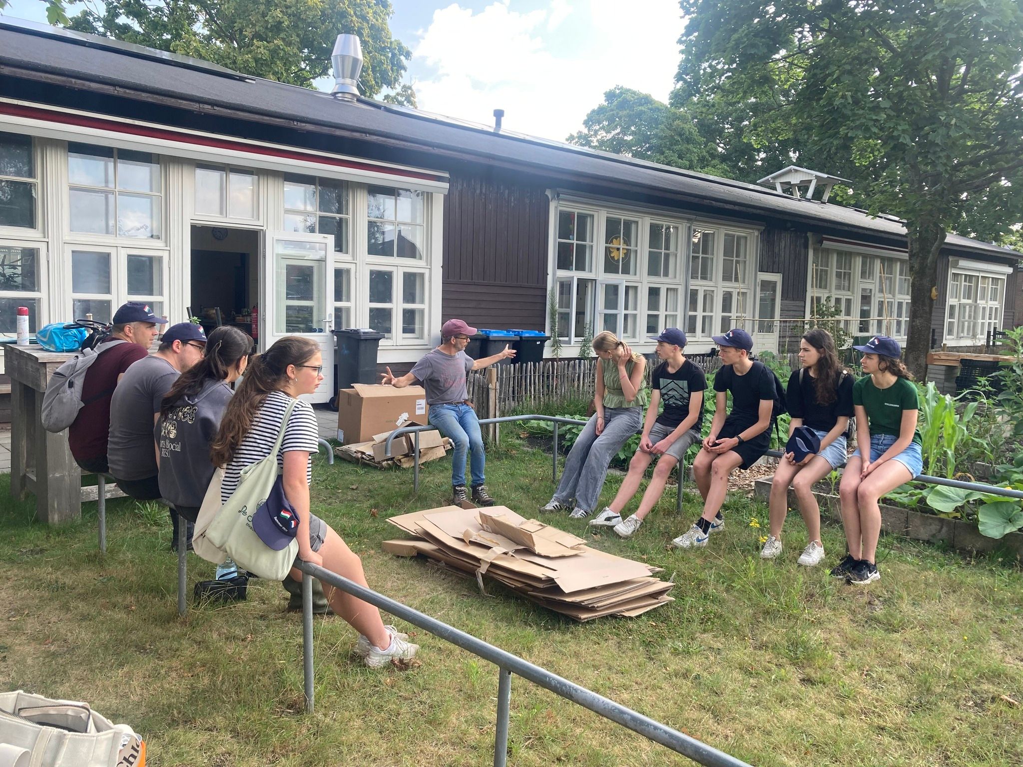 Onderhoud planten in Plantenbank