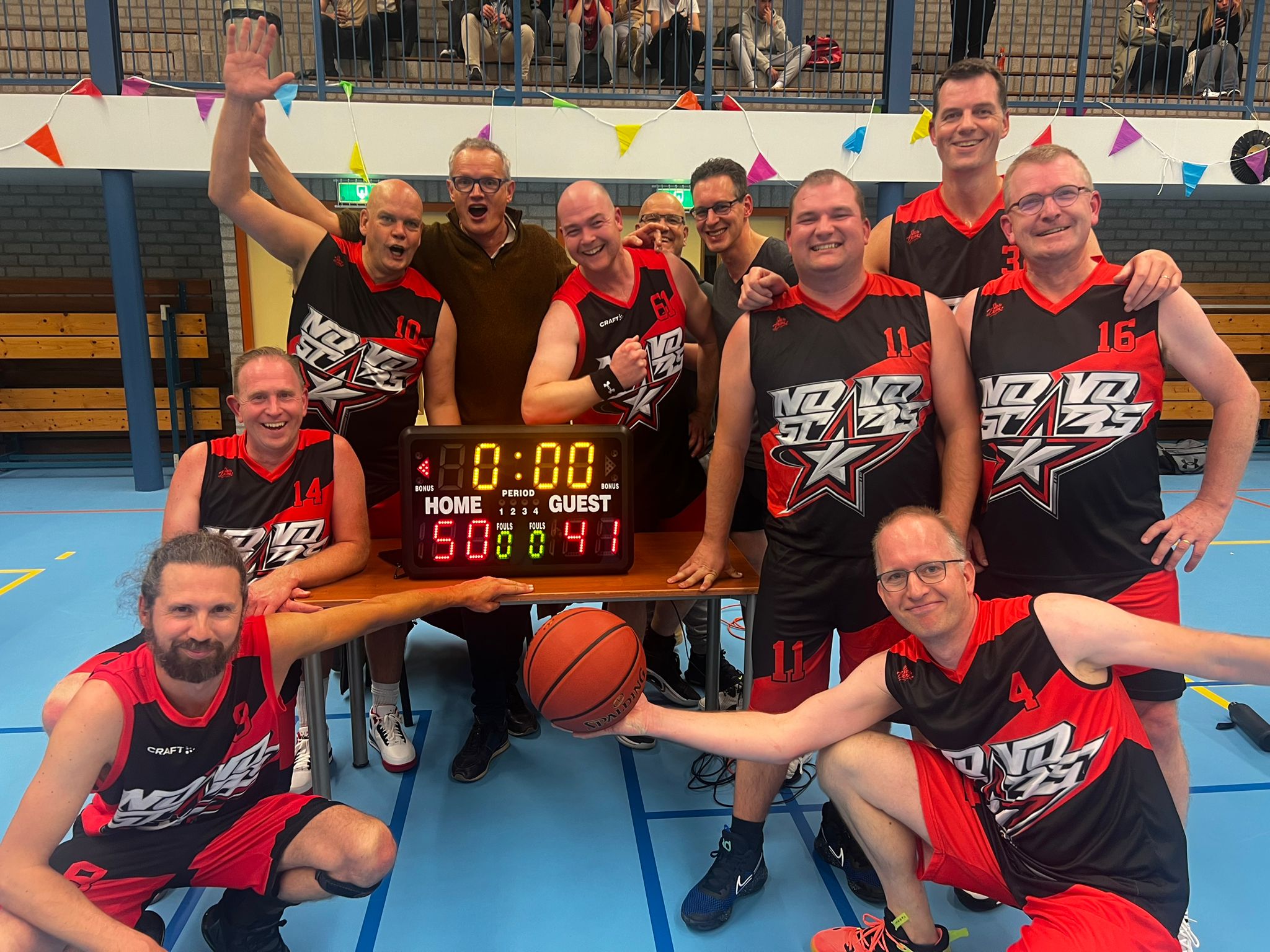 Basketbal vereniging Novo Stars zoekt nieuwe recreanten