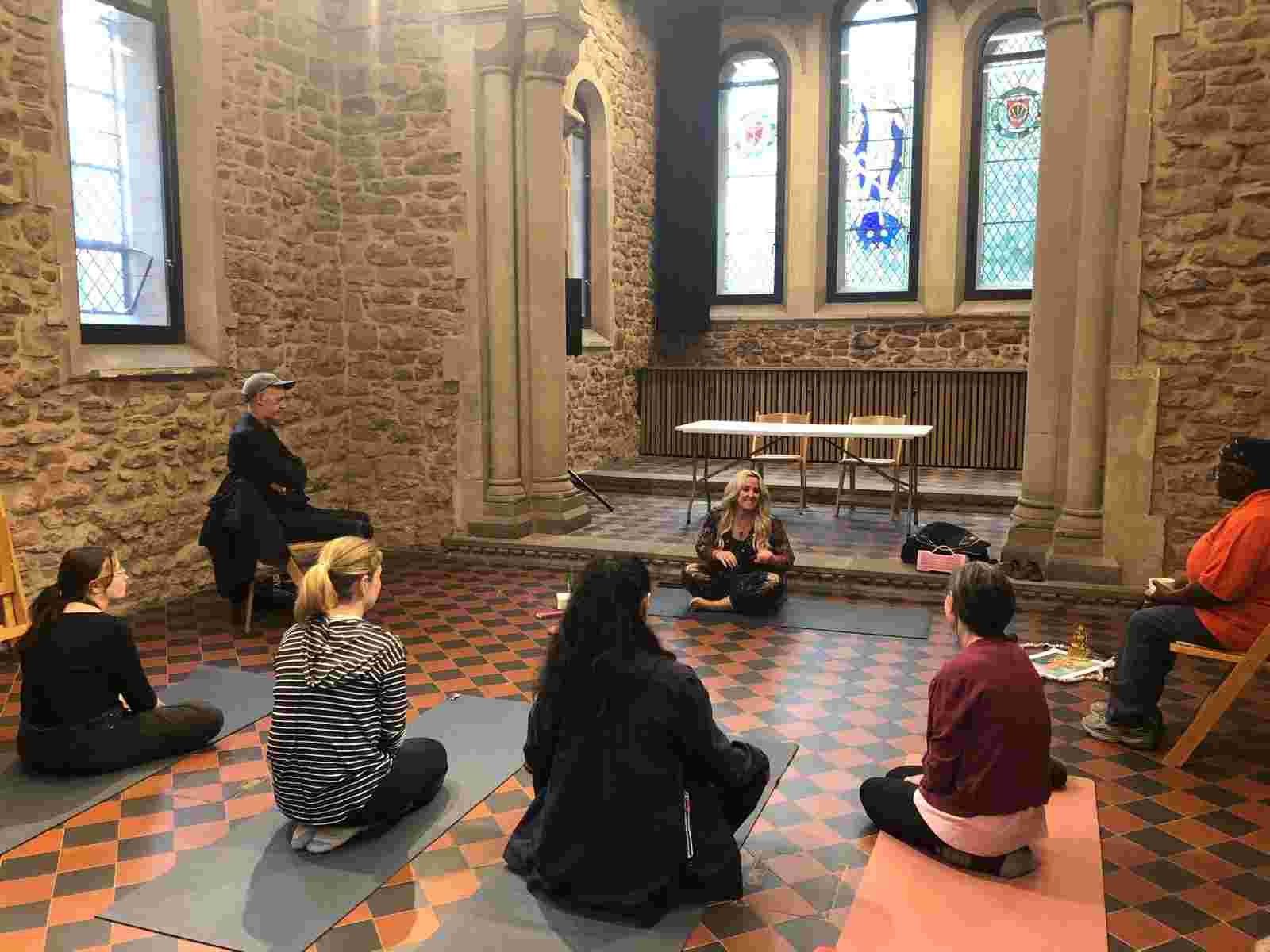 Chat Central Wellbeing Wednesdays: Chair Yoga with Neeta