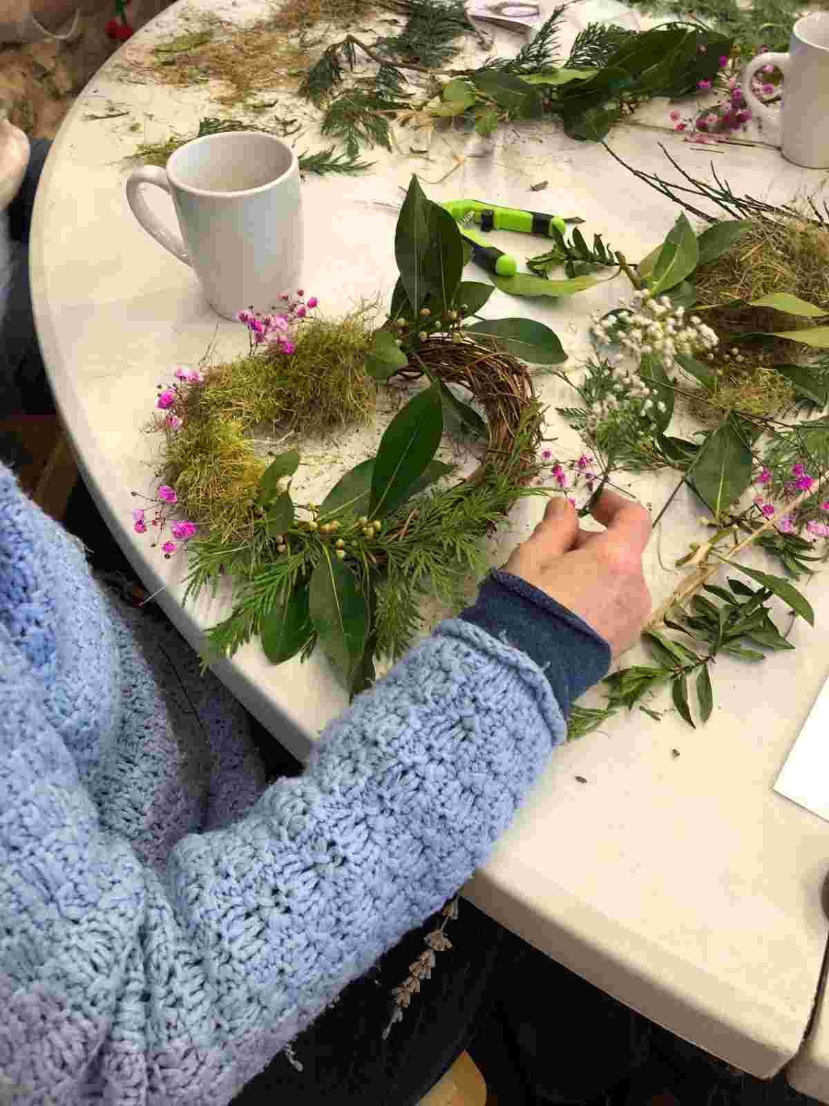 Chat Central Advent Arts: Wreath Making