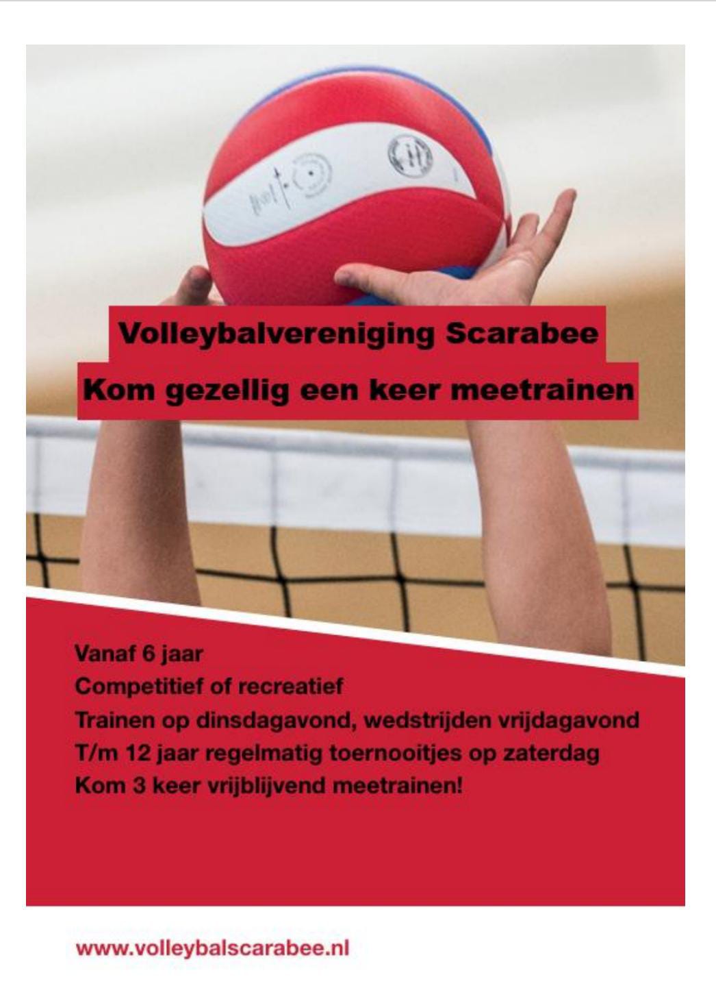 Kom gezellig een keer meetrainen