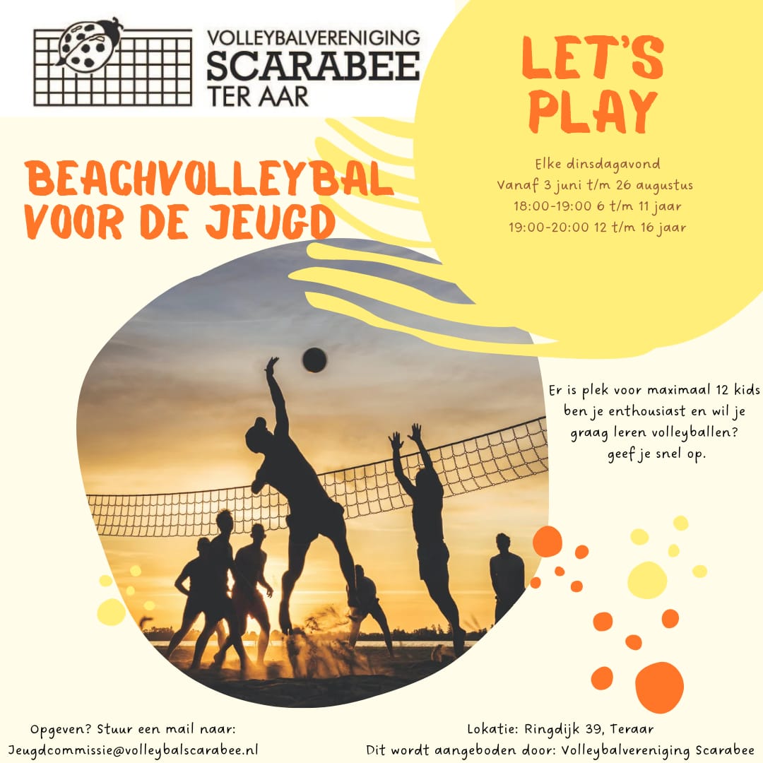 Beachvolleybal voor de jeugd