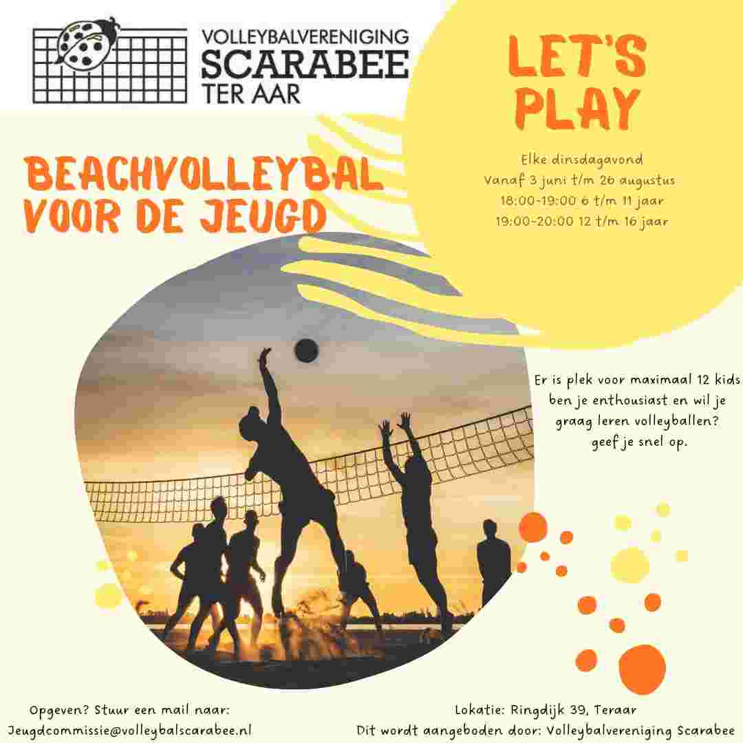 Beachvolleybal voor de jeugd