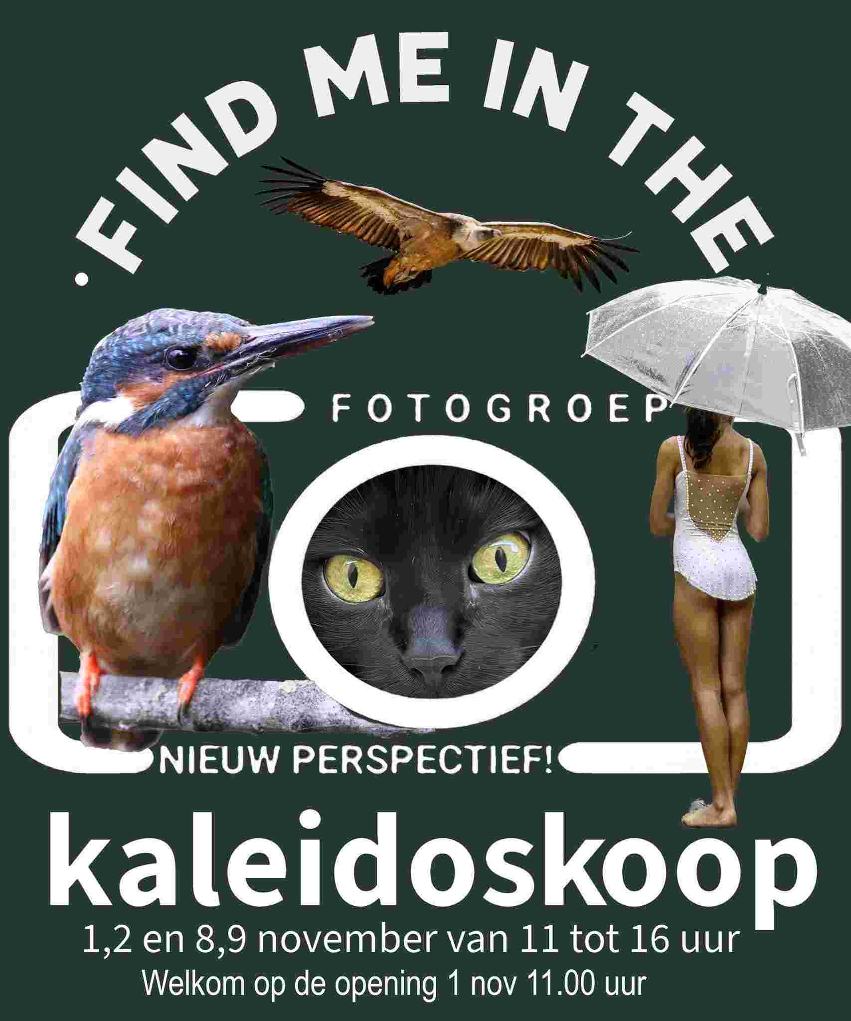 Gratis expositie Fotogroep Nieuw Perspectief! in Kaleidoskoop 11-16 uur
