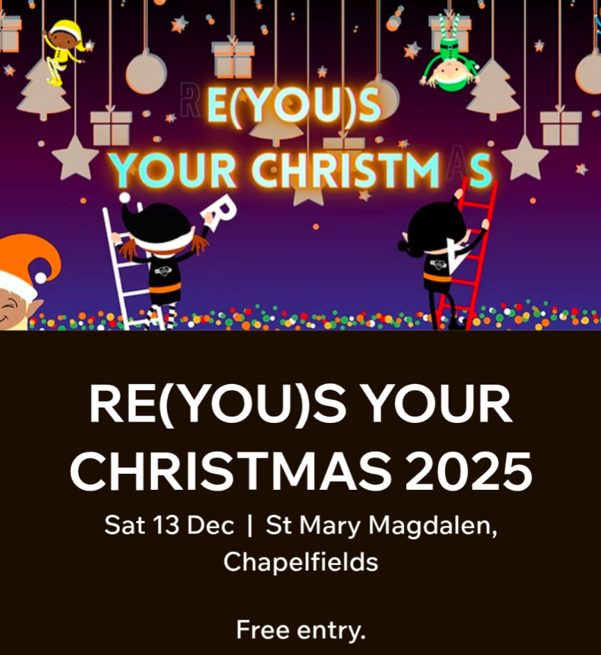 RE(YOU)S YOUR CHRISTMAS Event ( a community event not volunteering)