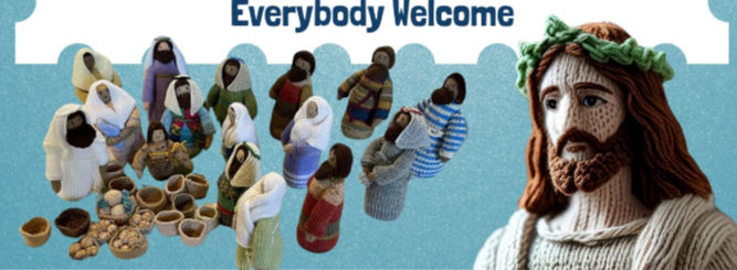 Exhibition Volunteers: Knitted Bible Story