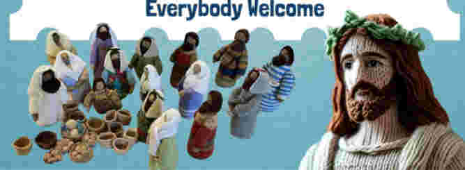 Exhibition Volunteers: Knitted Bible Story