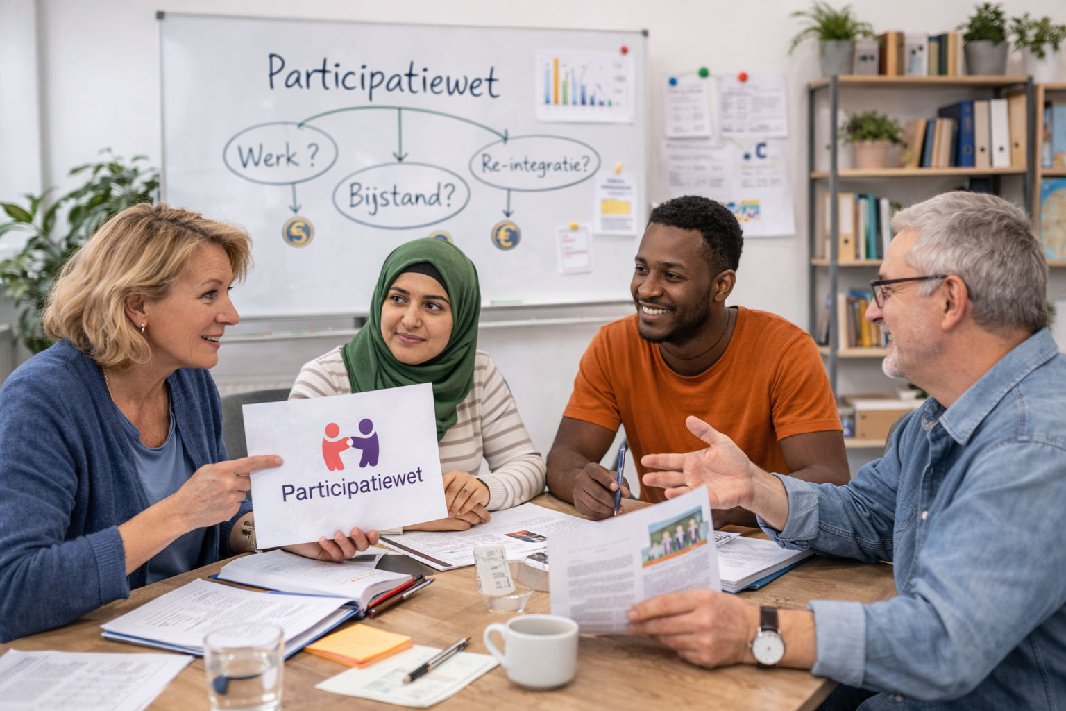 Bijeenkomst Participatiewet (Taal)vrijwilligers