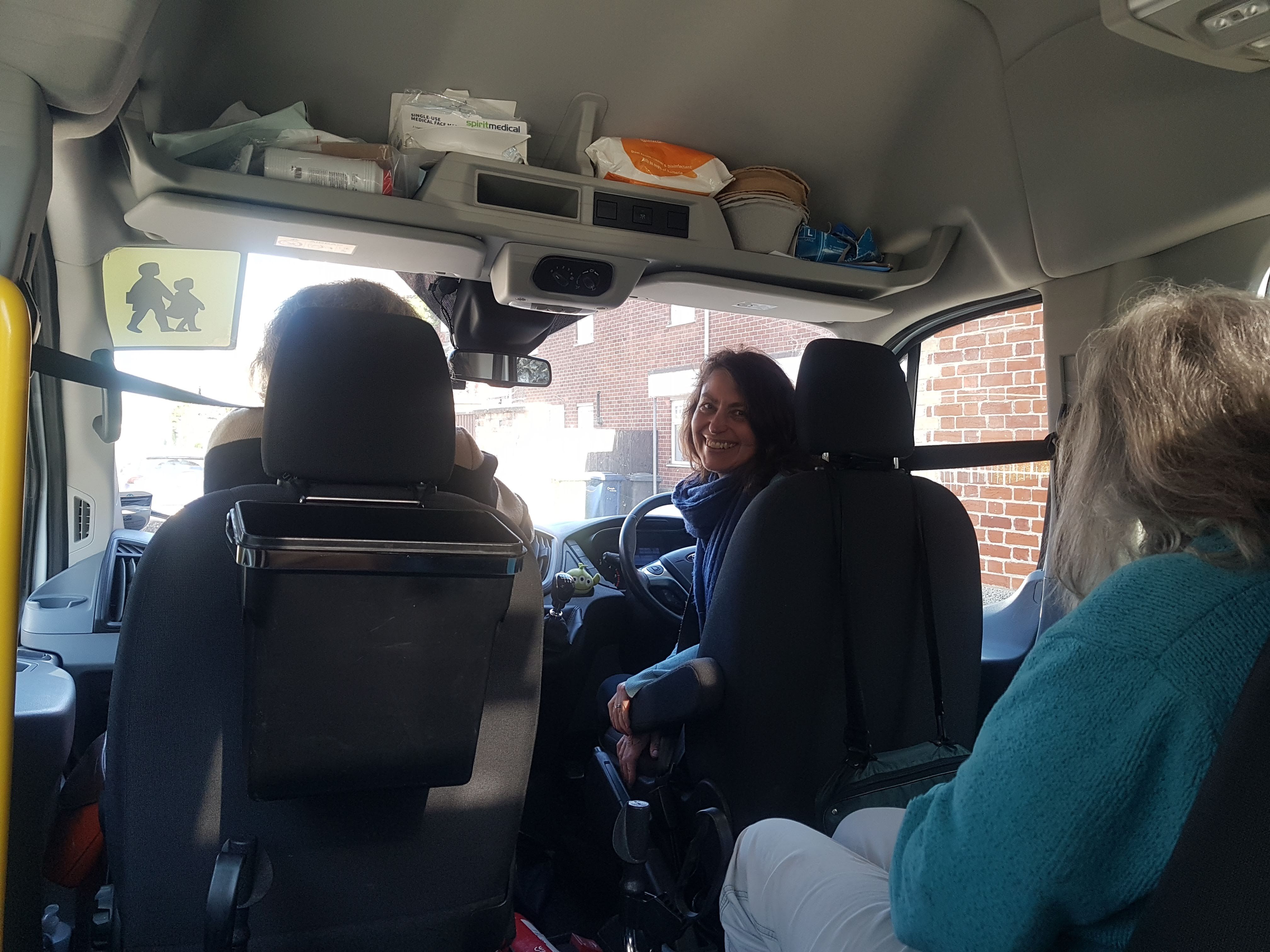 Minibus driver for community trips