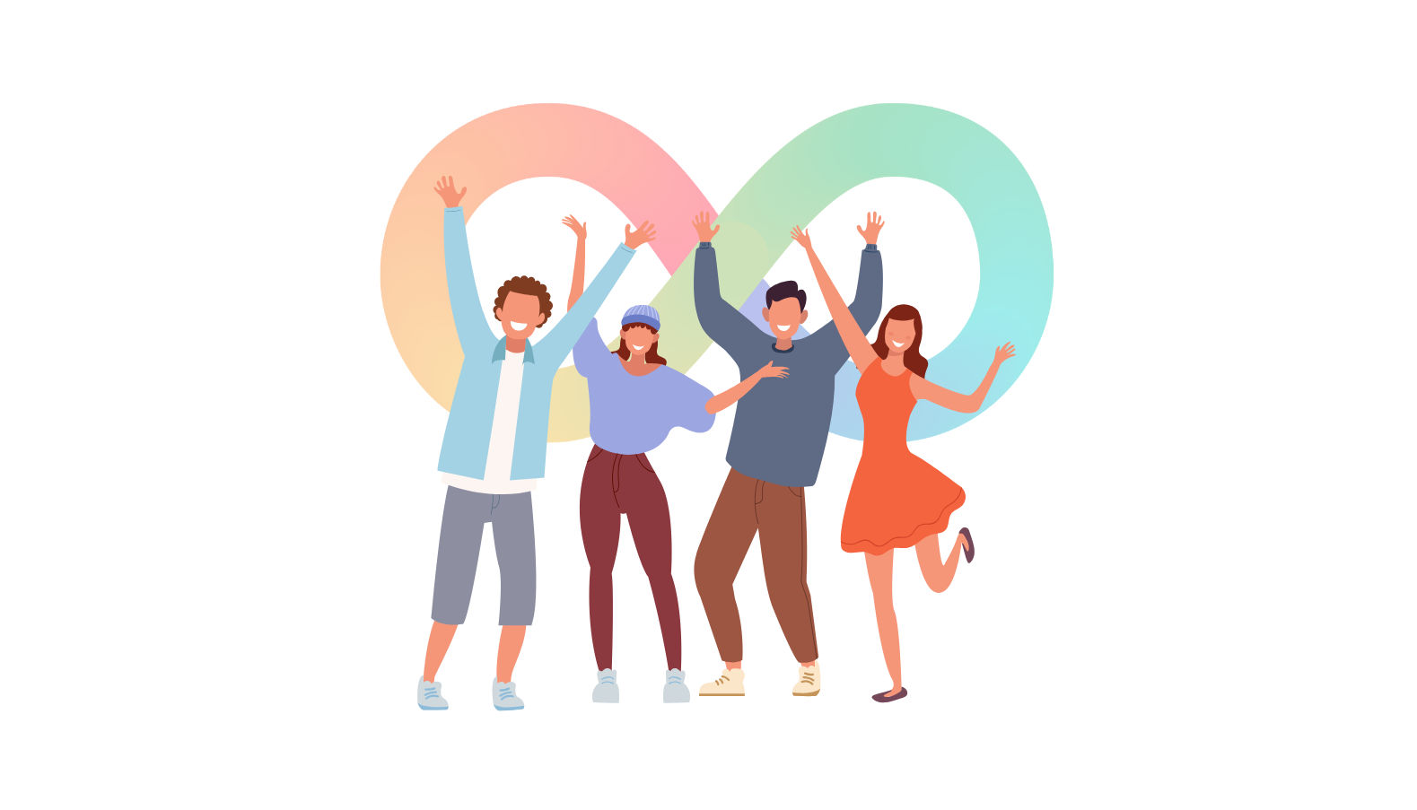 Get Involved Skills text in bright colours 