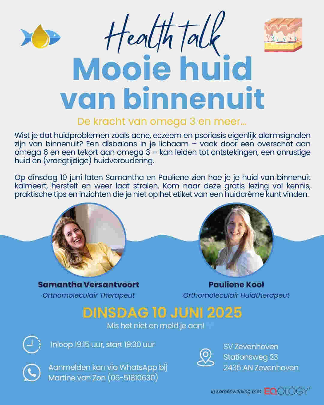 Gezonde huid van binnenuit