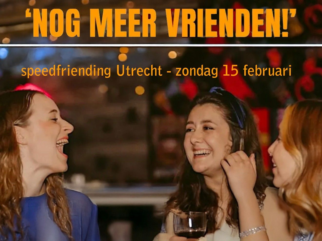 🎉 Jonge organiser / eventbuddy speed-friending