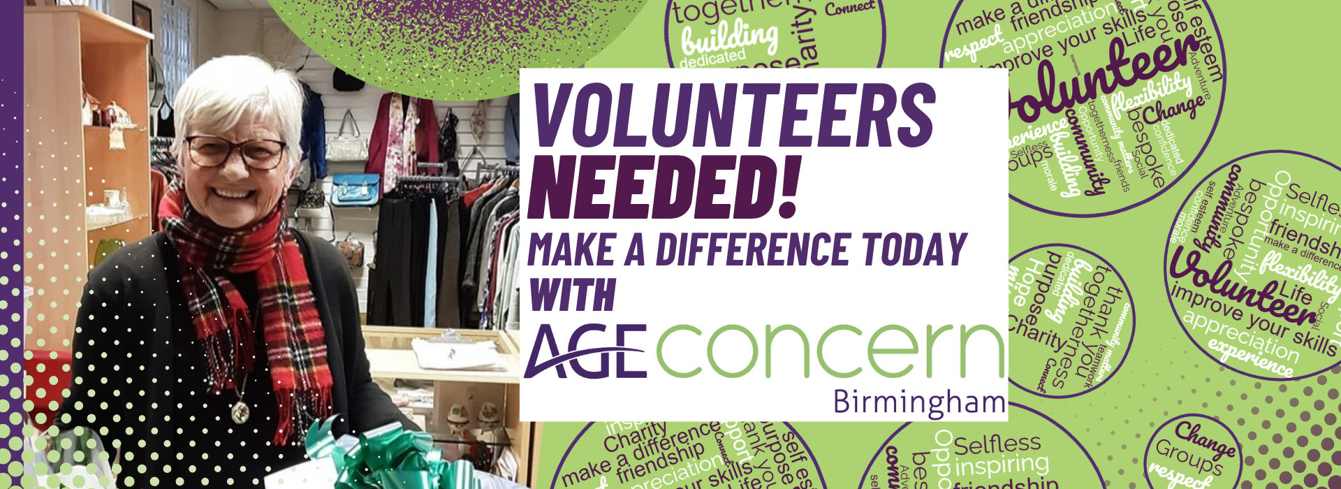 Volunteering at Age Concern Birmingham