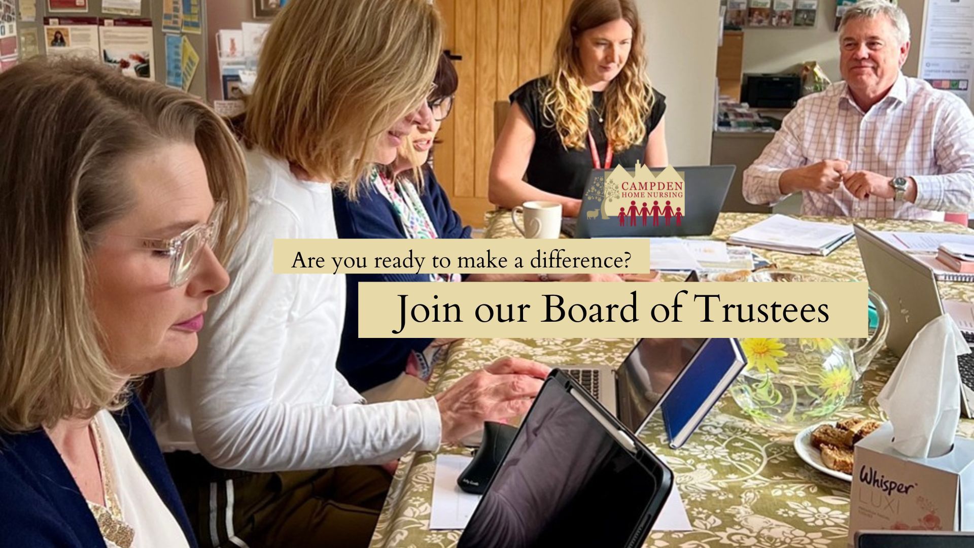 Trustees Needed to Support a Hospice At Home Charity