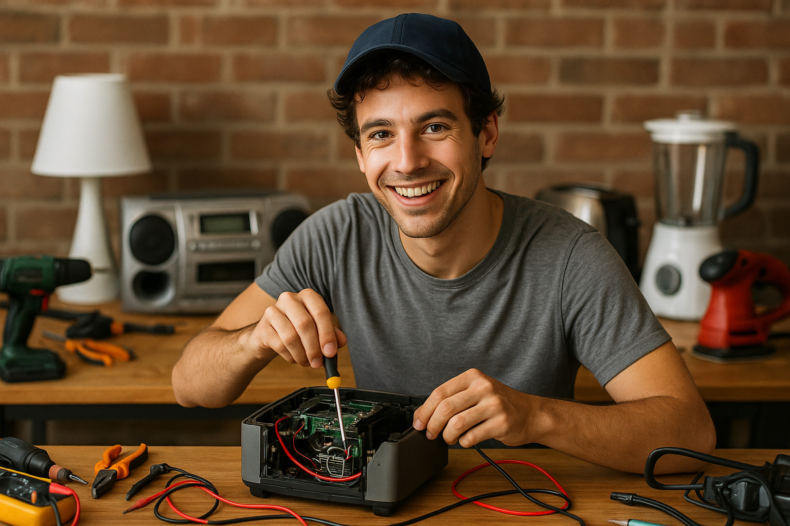 Breng jij met je gouden elektro reparatieskils, duurzaamheid in het Repair Café?