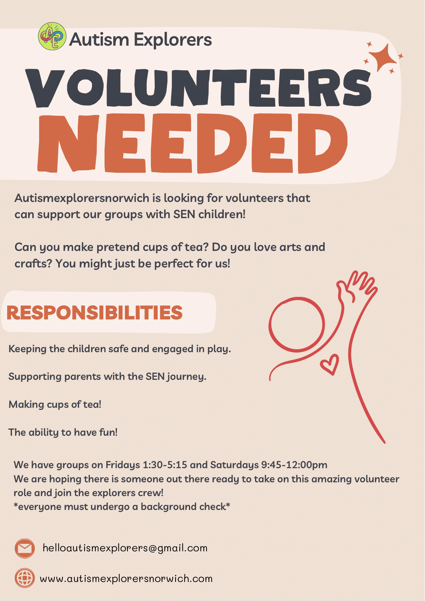 Volunteer with us!