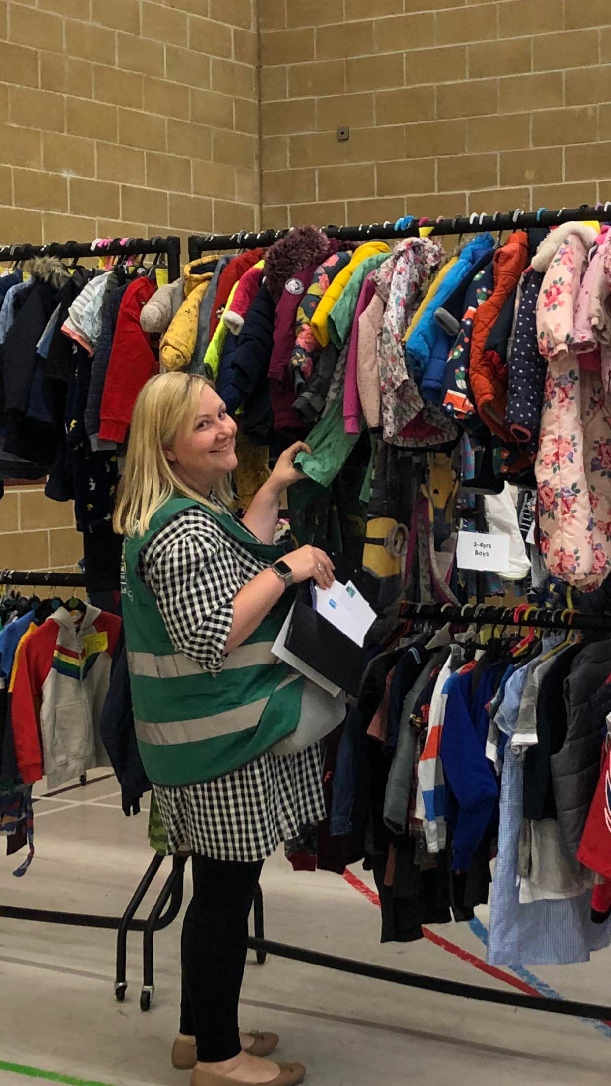 Nearly New Sale Volunteer