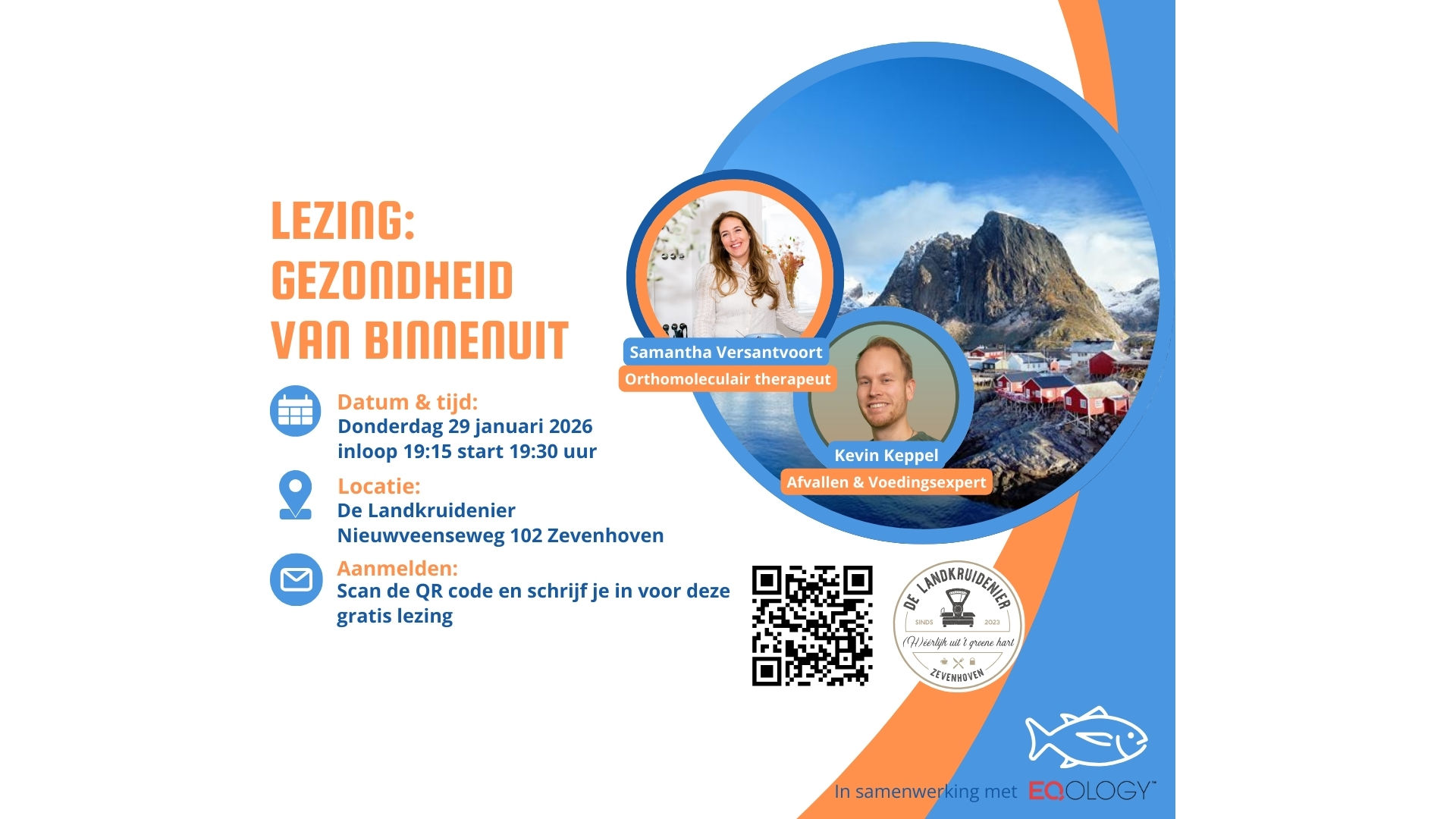 Gratis lezing: Gezondheid van binnenuit