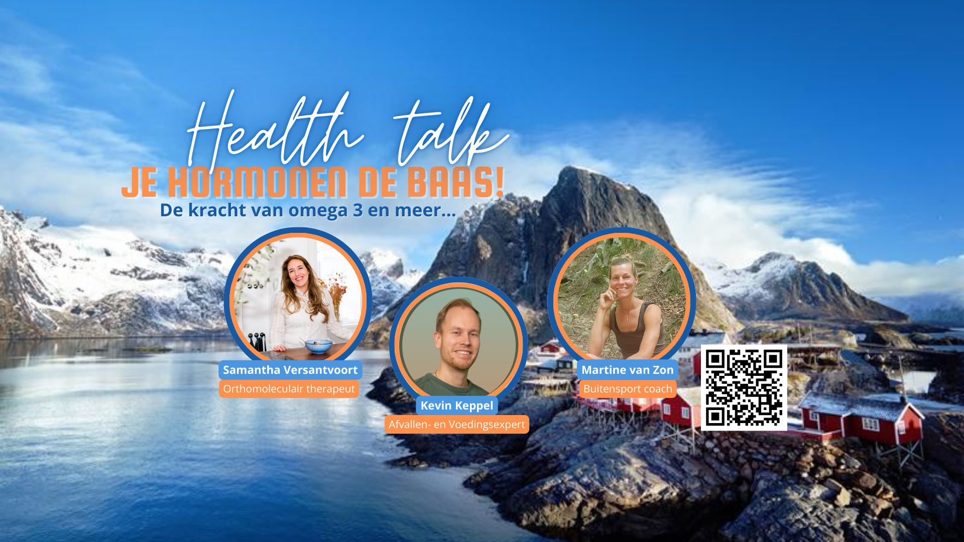 Gratis Health Talk ‘Je Hormonen De Baas!’ bij SV Zevenhoven