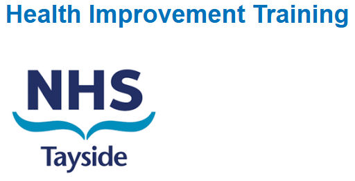 NHS Tayside Health Improvement Training Website