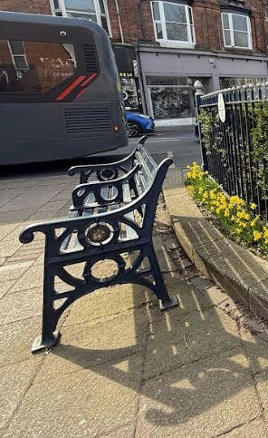 A new lick of paint for our public benches! Sun 15 Jun, 9-11am