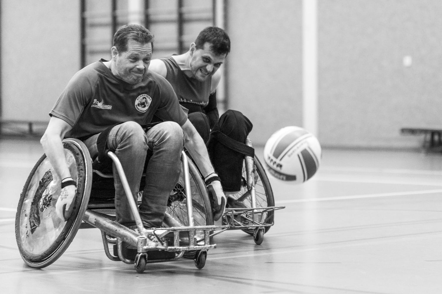 Kom de Scorpions helpen met Rolstoel Rugby!