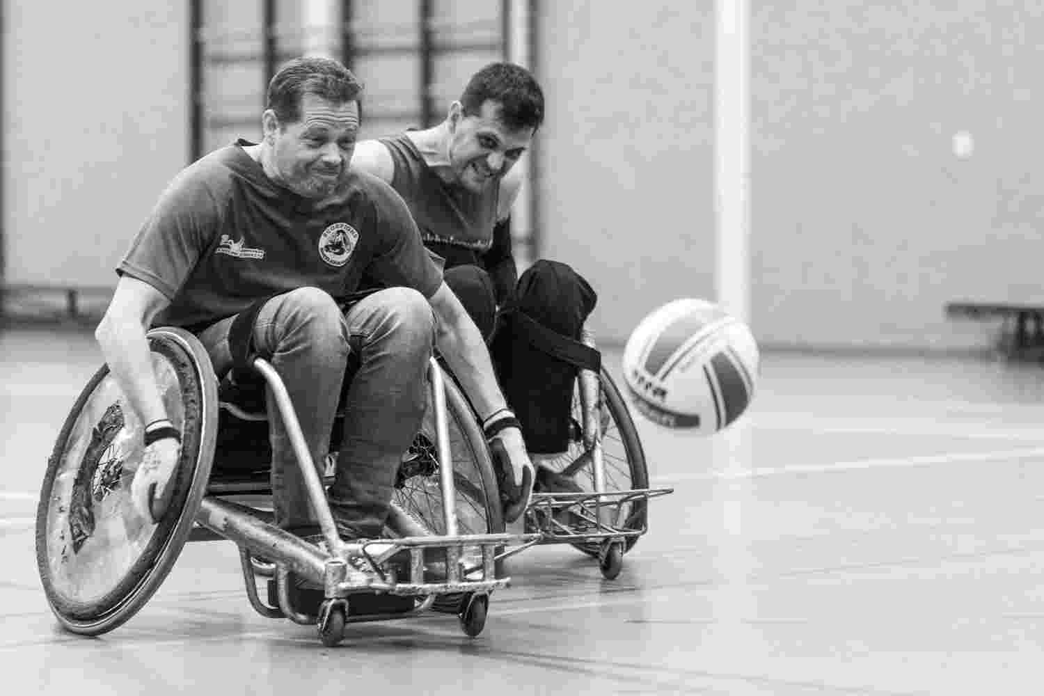 Kom op woensdagavond de Scorpions helpen met Rolstoel Rugby!