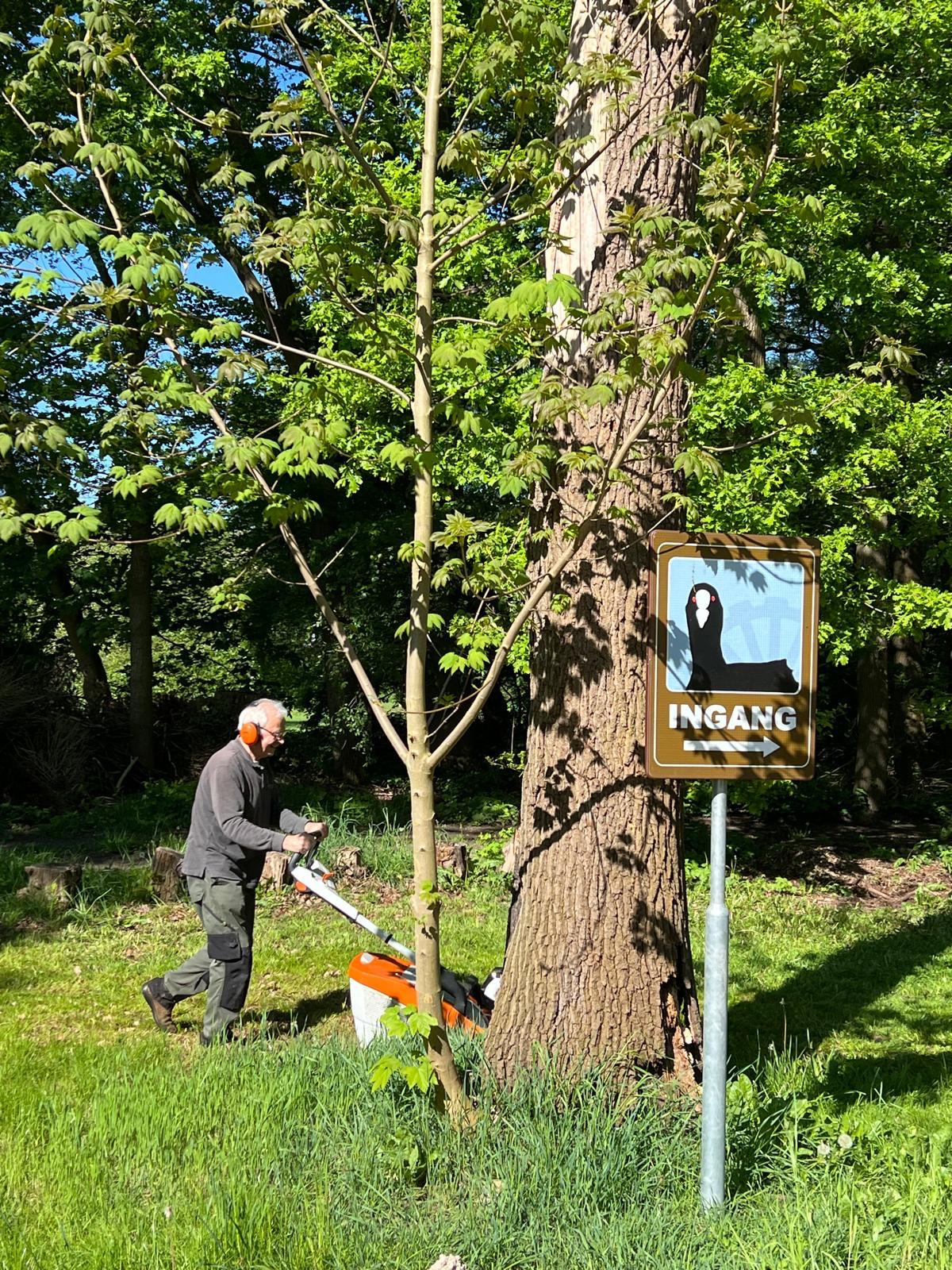 Tuinieren en (lichte) klussen bij de Watermolen van Rakhorst