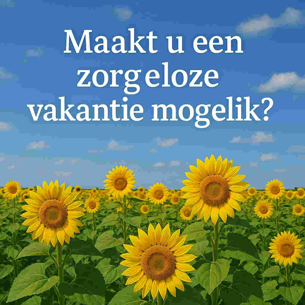 Maak het verschil met uw eindejaarsgeschenk – steun de Zonnebloem Amsterdam!