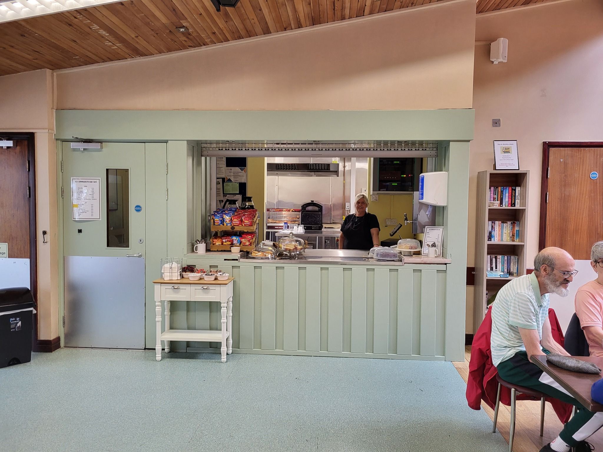 Cafe volunteers needed