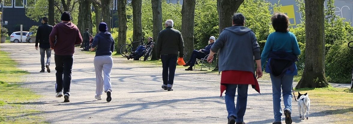 Walking with the elderly